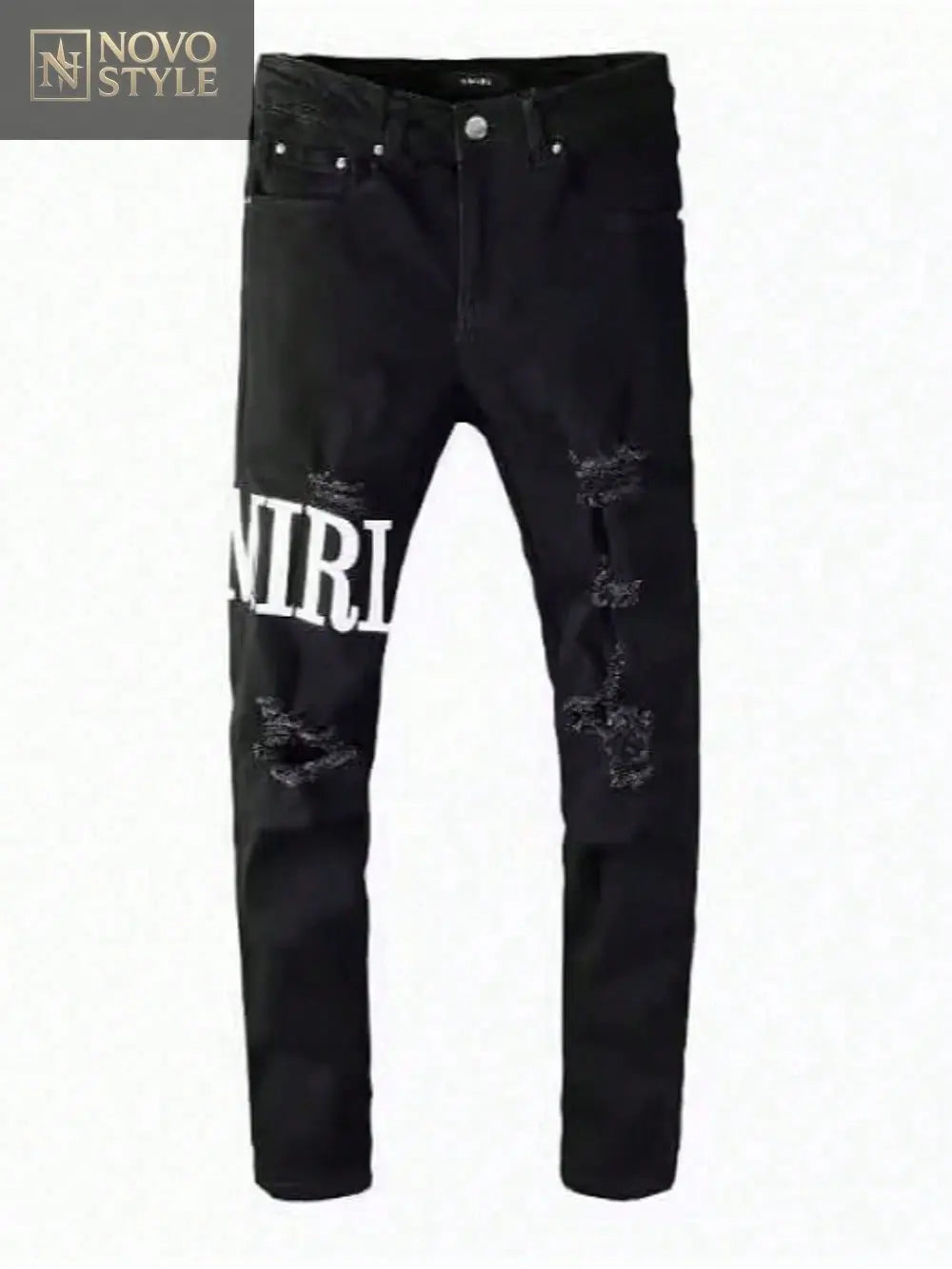 Stretch Jeans American Slim-Fit Jeans Pants Men's Basic Novo Style