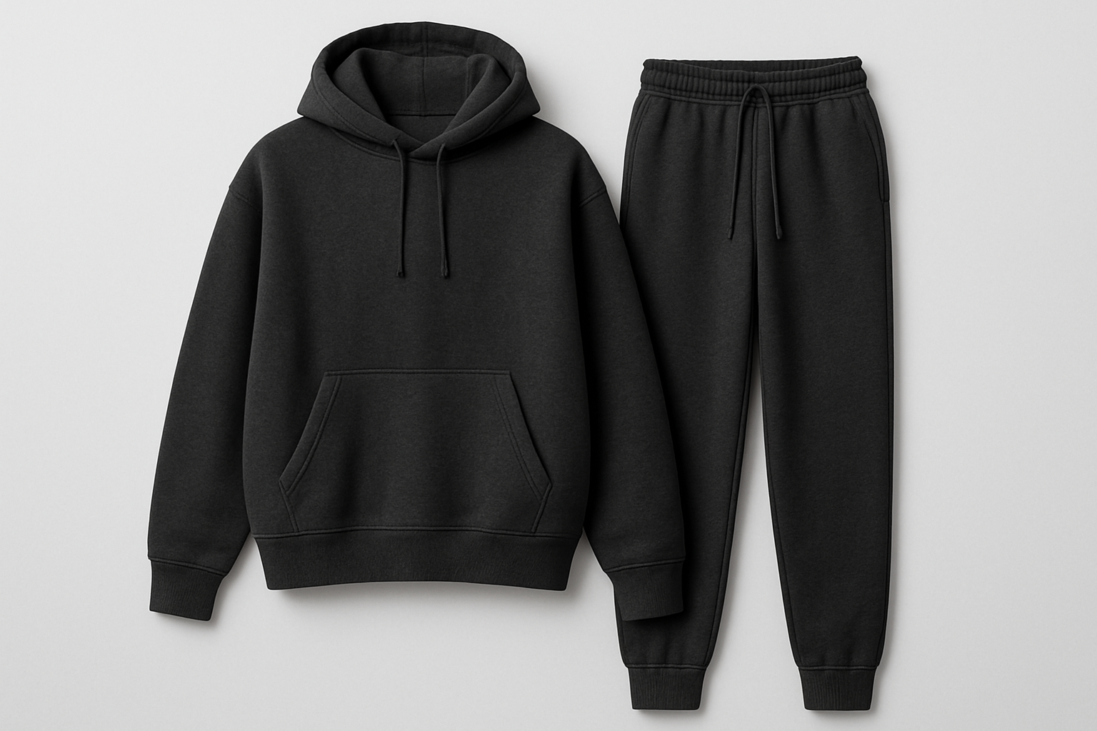 Generate a hoodie and sweetpants picture for me
